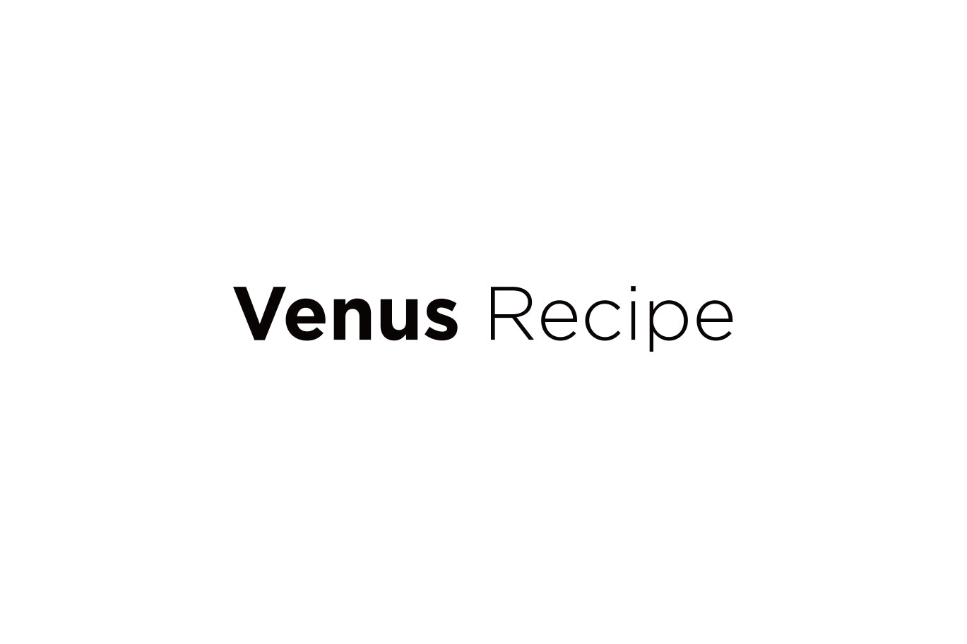 Venus Recipe（ヴィーナスレシピ） – アクシージア 公式ショップ