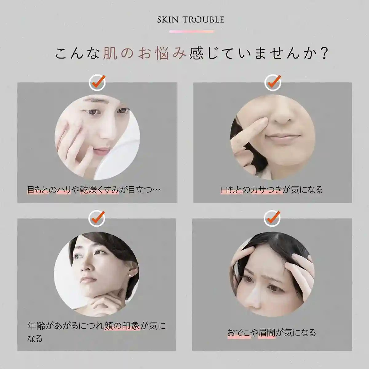 アクシージア メイト フォーアイズ 目もとや肌のお悩み