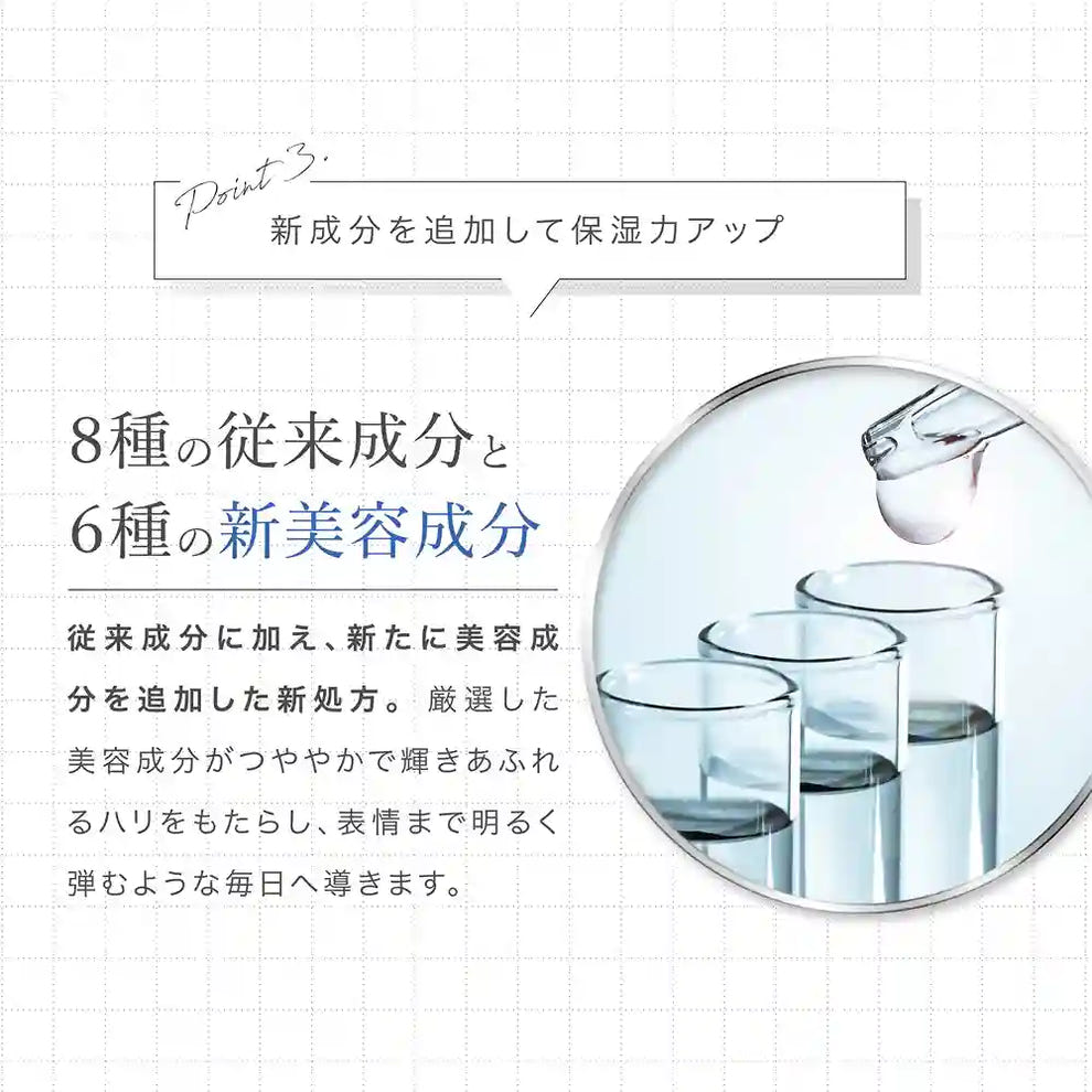 アクシージア ビューティーフォース モイストリッチクリーム EX 従来成分と新美容成分