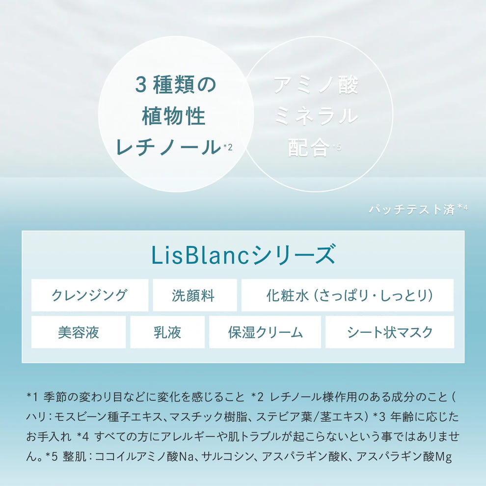 リスブランシリーズ 特徴