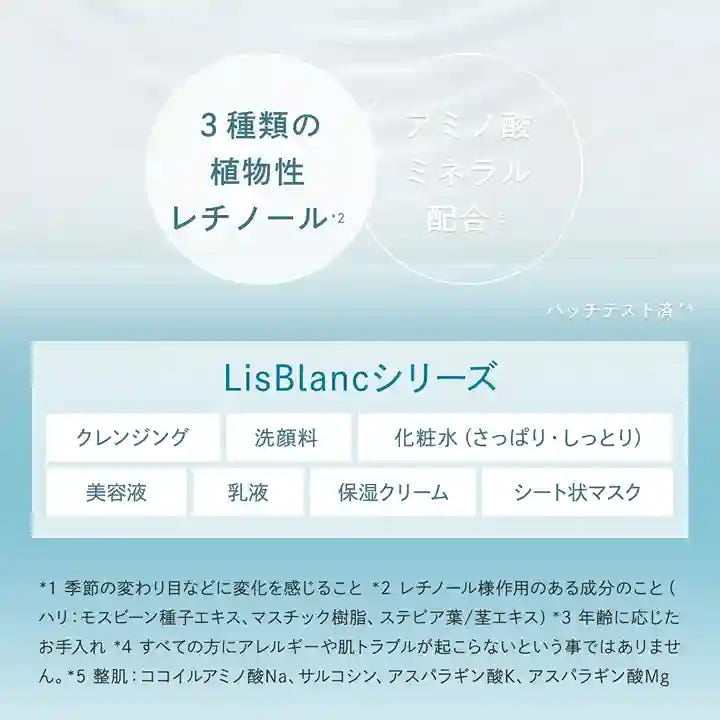 リスブランシリーズ 特徴