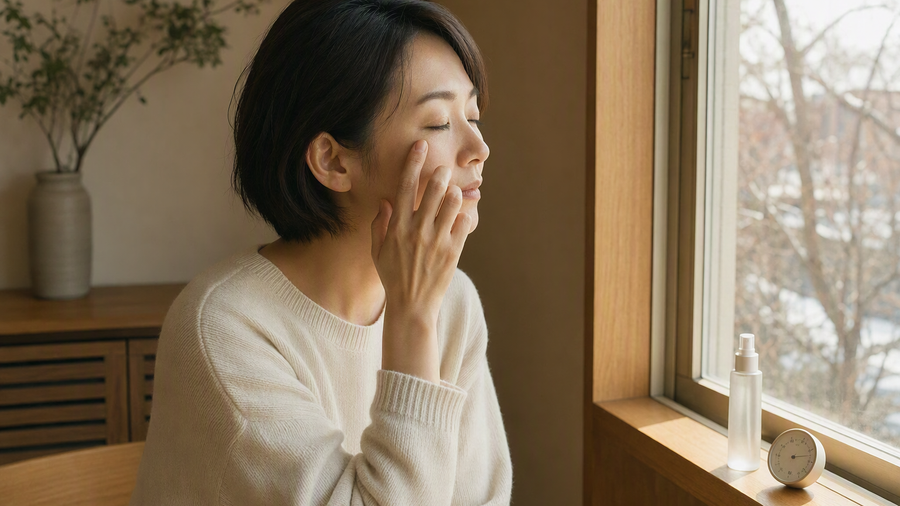 目の周り・目の下の乾燥がひどいときの見直し方:秋冬に夕方乾く人の朝夜の手順と、アイクリームを足すタイミング