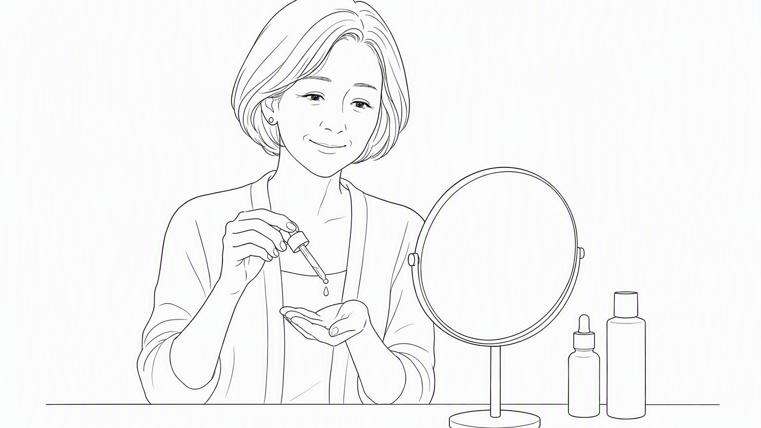 朝、夜用美容液 美容液は朝と夜どっち？1本なら夜、朝は軽いものだけ– アクシージア