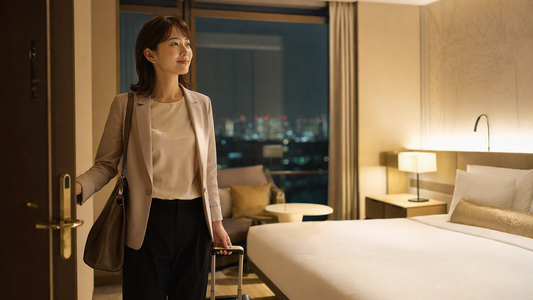 ホテルの部屋が乾燥してつらい夜に。今夜からできる対策と、次の出張の持ち物