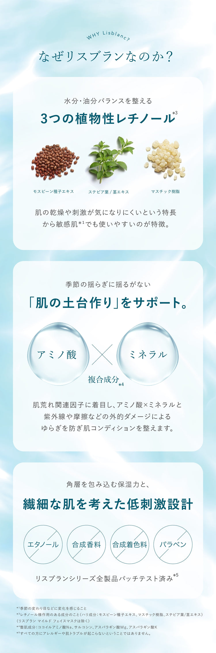 リスブラン ベースケア 3点セット