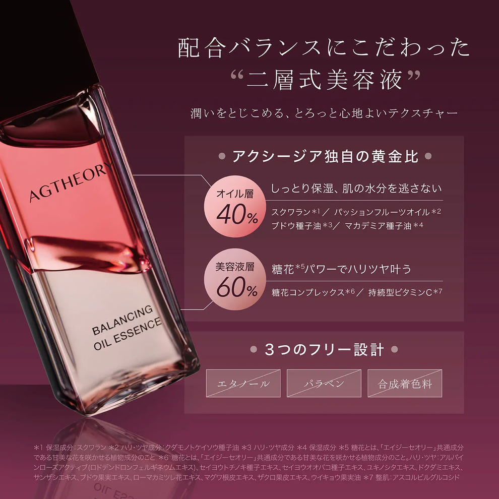 【税込】 美容液｜エイジーセオリー 30mL バランシングオイルエッセンス 美容液